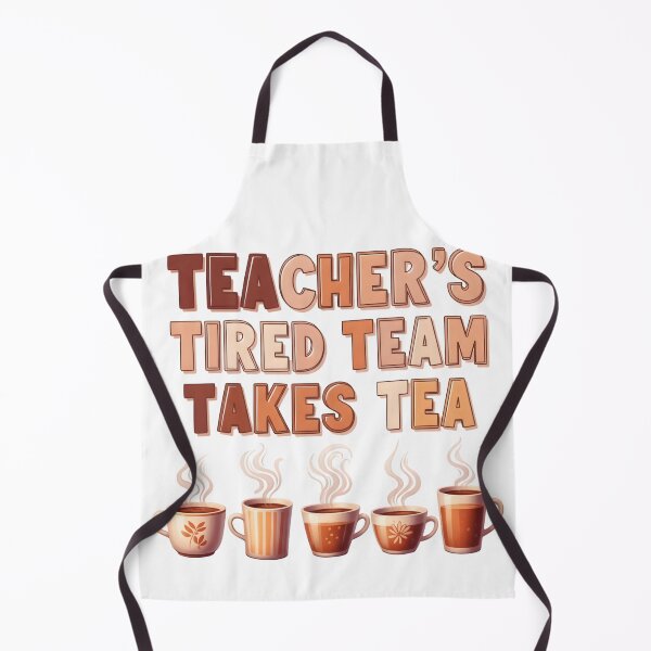 Item preview, Teacher’s Tired Team Tea Time Art | Mental Health Empowerment & Self-Care Digital Download designed and sold by AnnDesignStudio.