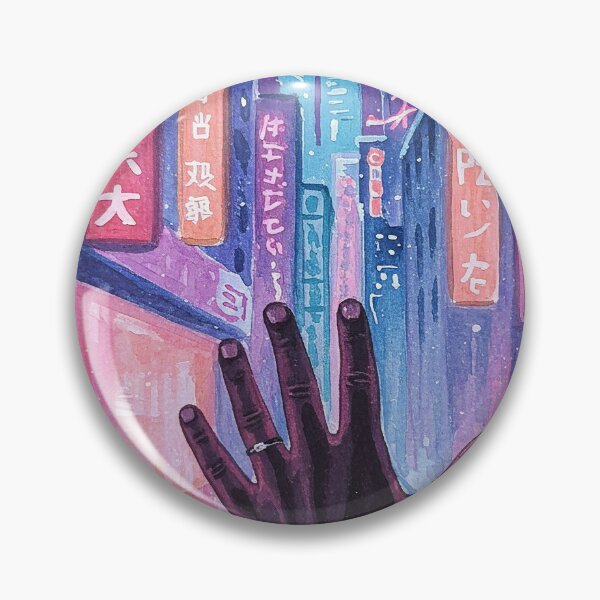 Item preview, Cyberpunk Moon Reach POV – Futuristic City Night Scene in Multiple Art Styles designed and sold by WallaceSilvaART.