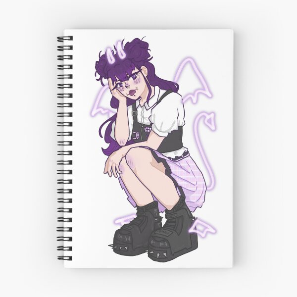 Item preview, Purple Demon Girl designed and sold by SylverTheArtist.