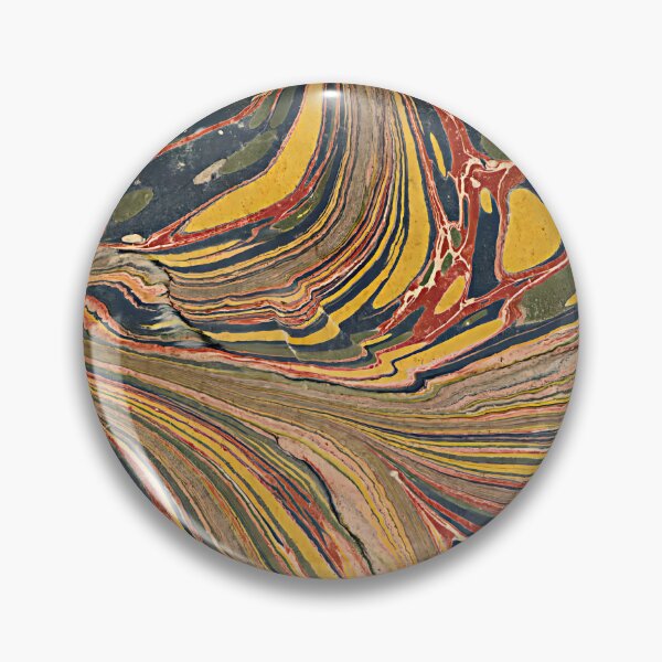 Item preview, Vintage Marbled Decorative Paper: Traditional Bookbinding Endpaper Design designed and sold by PinUpPizzazz.