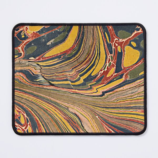 Item preview, Vintage Marbled Decorative Paper: Traditional Bookbinding Endpaper Design designed and sold by PinUpPizzazz.