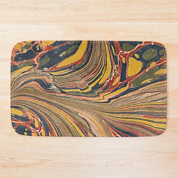 Item preview, Vintage Marbled Decorative Paper: Traditional Bookbinding Endpaper Design designed and sold by PinUpPizzazz.