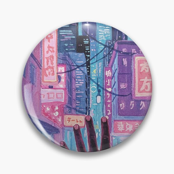 Item preview, Cyberpunk Moon Reach POV – Futuristic City Night Scene in Multiple Art Styles designed and sold by WallaceSilvaART.