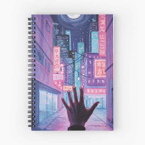 Item preview, Cyberpunk Moon Reach POV – Futuristic City Night Scene in Multiple Art Styles designed and sold by WallaceSilvaART.