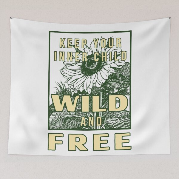 Item preview, Keep your inner child wild and free designed and sold by eMKa82.