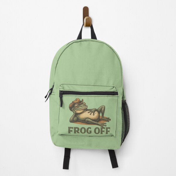 Item preview, Frog Off Retro Cowboy Frog designed and sold by AwesomeBeyondLimits.