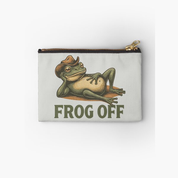 Item preview, Frog Off Retro Cowboy Frog designed and sold by AwesomeBeyondLimits.