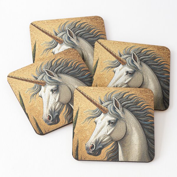 Item preview, Mosaic Unicorn designed and sold by ChanceTwoArt.