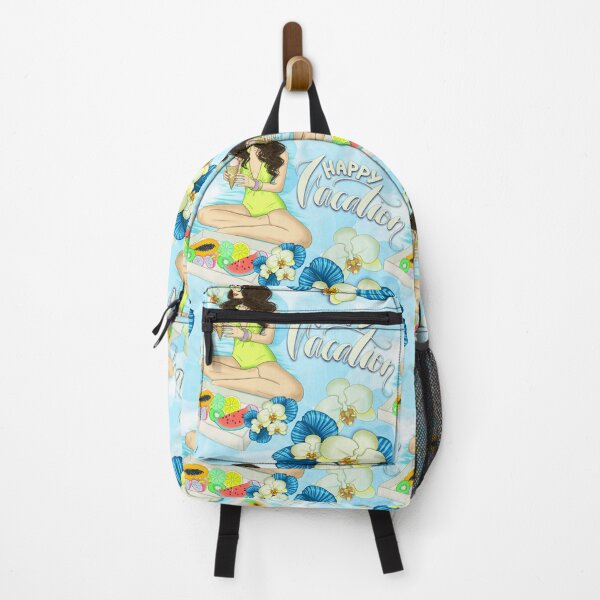 Item preview, Happy Vacation Summer Picnic On The Beach designed and sold by Lovemountain.
