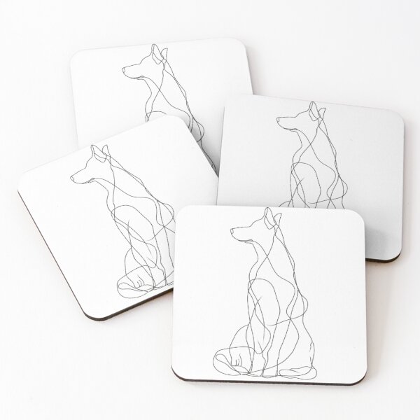 Item preview, Colorful Beagle Dog Line Art - Dog designed and sold by Petsthetic.