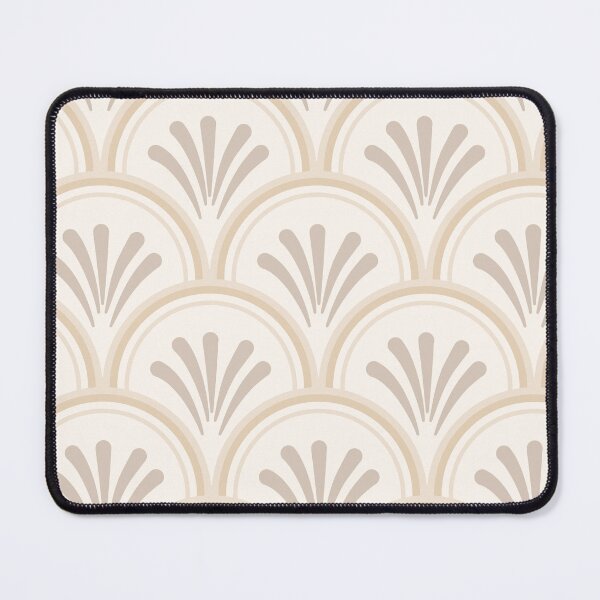 Item preview, Minimalist Scalloped Japandi Style Beige Neutral designed and sold by JasmineGDesigns.