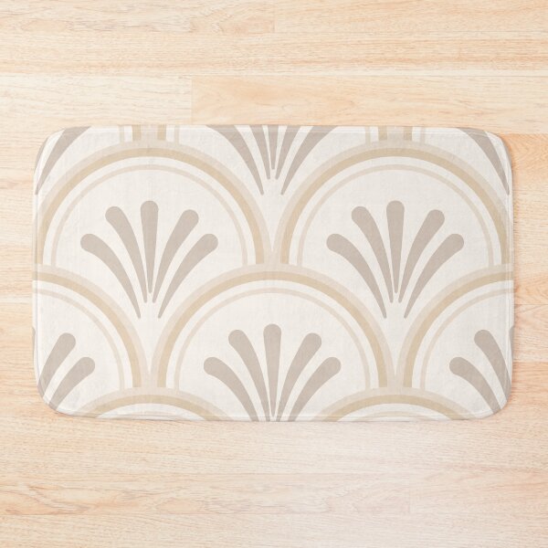 Item preview, Minimalist Scalloped Japandi Style Beige Neutral designed and sold by JasmineGDesigns.