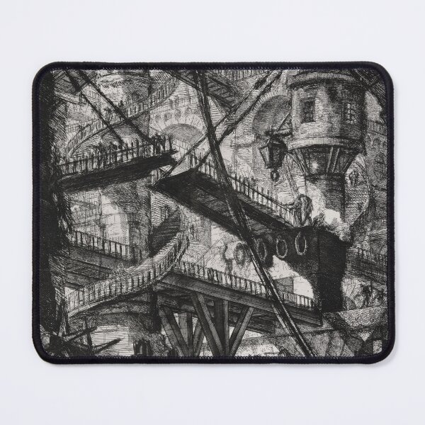 Item preview, Giovanni Battista Piranesi - The Drawbridge, plate 7 from Carceri d'Invenzione (Imaginary Prisons) designed and sold by Onodera.