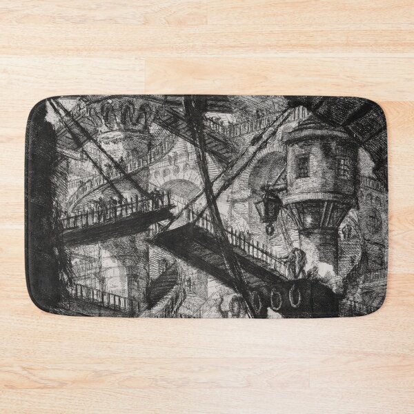Item preview, Giovanni Battista Piranesi - The Drawbridge, plate 7 from Carceri d'Invenzione (Imaginary Prisons) designed and sold by Onodera.