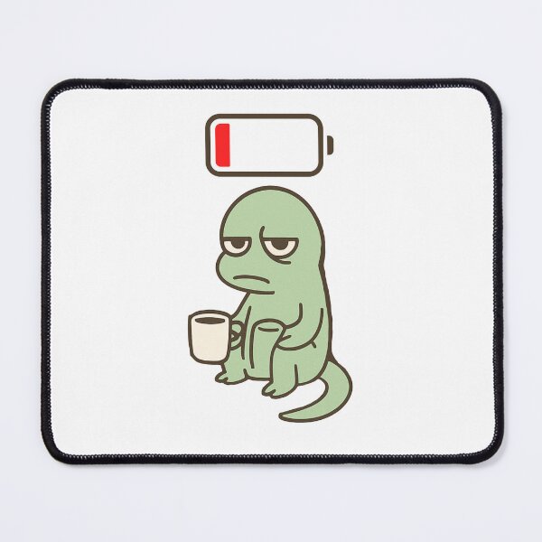 Item preview, Lizard Meme Social Battery designed and sold by Ketsuruii shop.