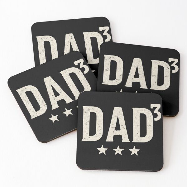 Item preview, Dad Cubed – Funny Fathers Day Design for Papa, Daddy, Twin Dad designed and sold by jelonkaa.