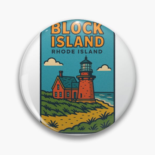 Item preview, Block Island, Rhode Island Decal designed and sold by Decal Mania.