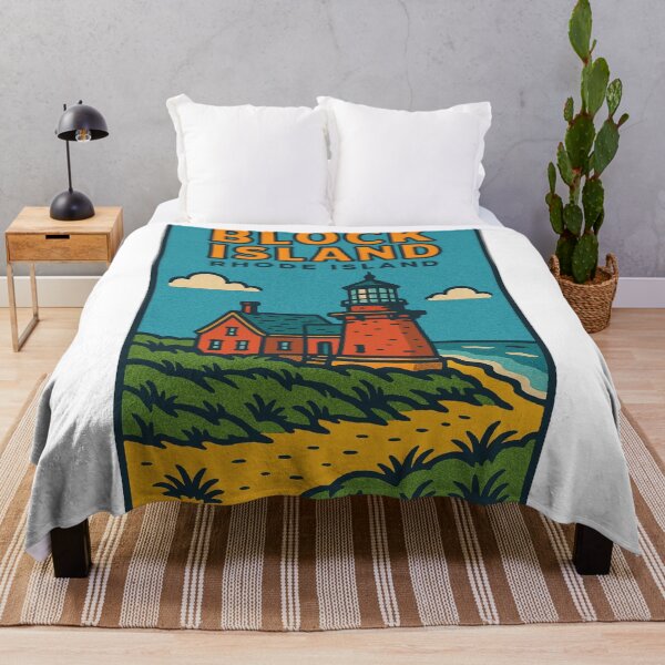 Item preview, Block Island, Rhode Island Decal designed and sold by Decal Mania.