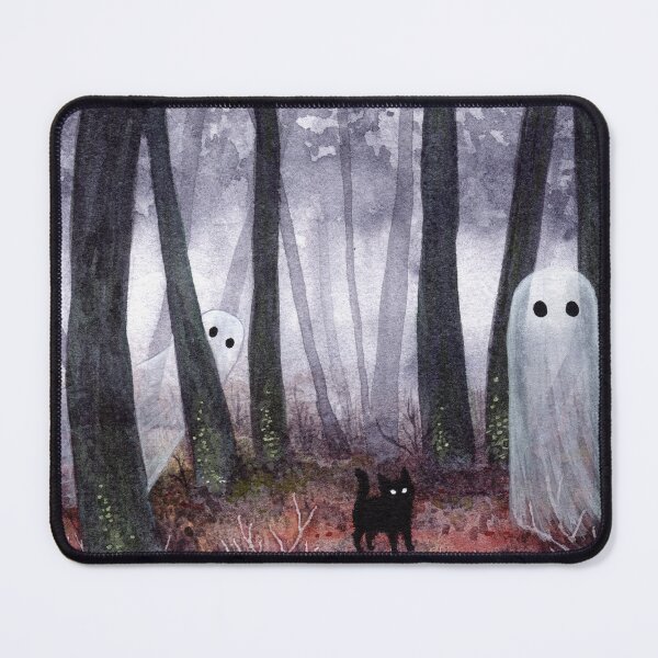 Item preview, Two Ghosts and a Spooky Kitten designed and sold by dragonstarart.