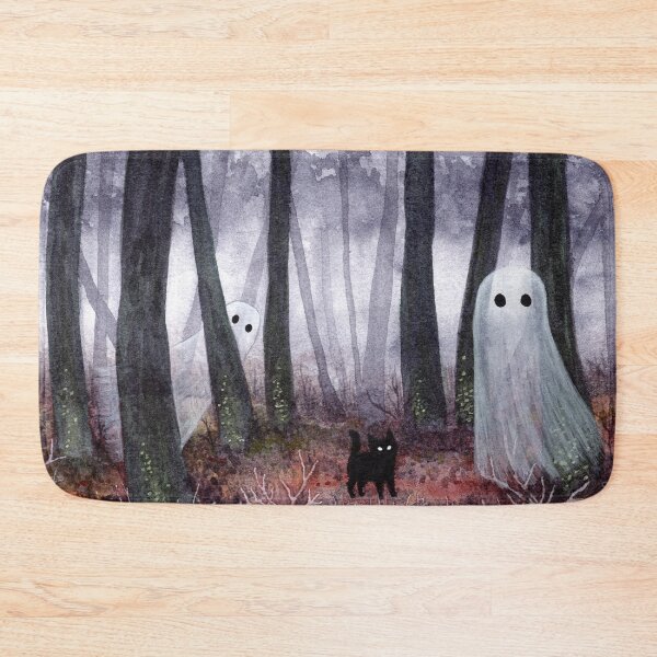 Item preview, Two Ghosts and a Spooky Kitten designed and sold by dragonstarart.