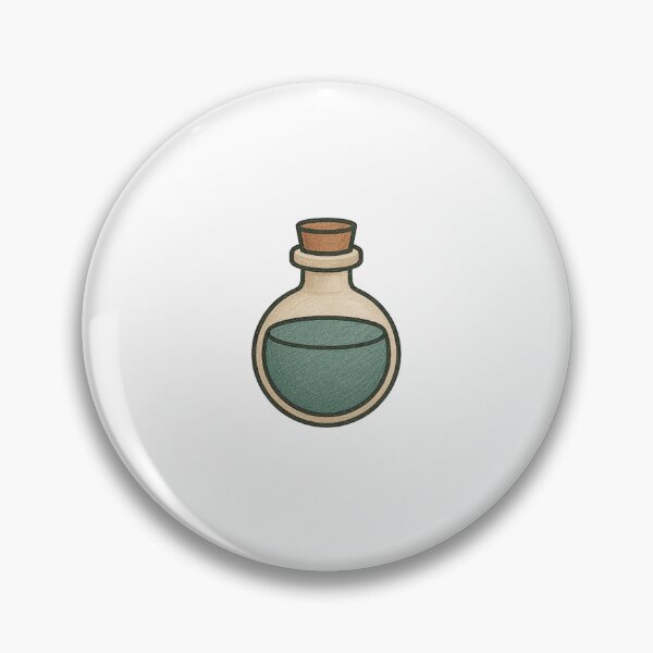 Item preview, Potion Bottle Illustration, Vintage Halloween Magic Elixir Art designed and sold by Vendeloc.