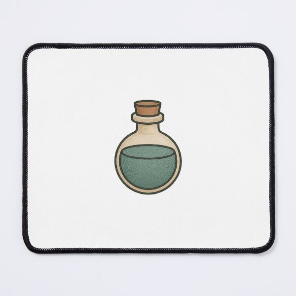 Item preview, Potion Bottle Illustration, Vintage Halloween Magic Elixir Art designed and sold by Vendeloc.