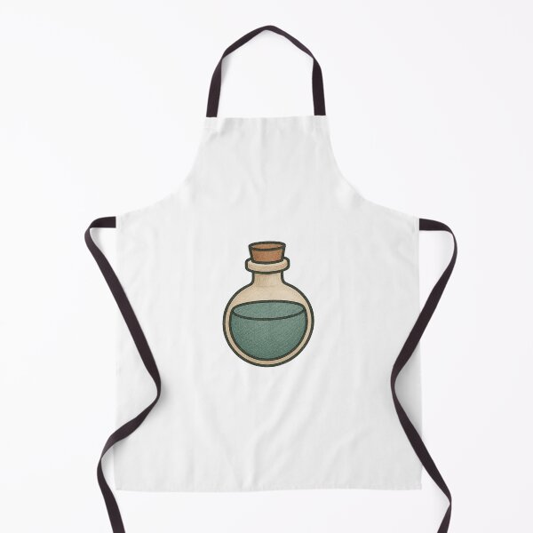 Item preview, Potion Bottle Illustration, Vintage Halloween Magic Elixir Art designed and sold by Vendeloc.