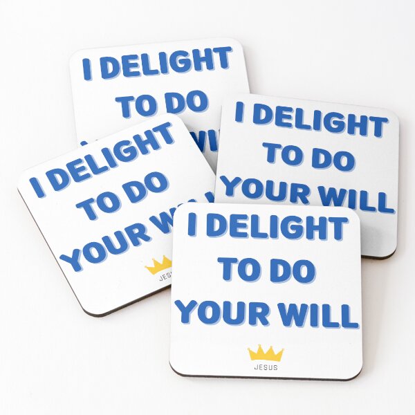 Item preview, Psalm 40:8 transparent designed and sold by Undonemadenew.