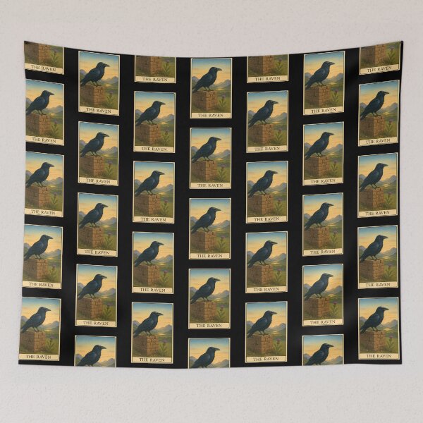 Item preview, The Raven - Tarot Edition designed and sold by Ophelia's Wardrobe.