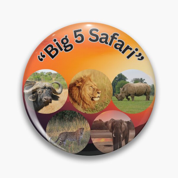 Item preview, Big 5 Safari designed and sold by Emporium-bliss.