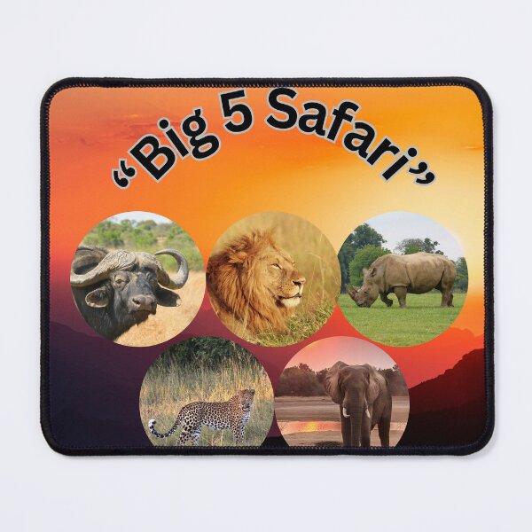 Item preview, Big 5 Safari designed and sold by Emporium-bliss.