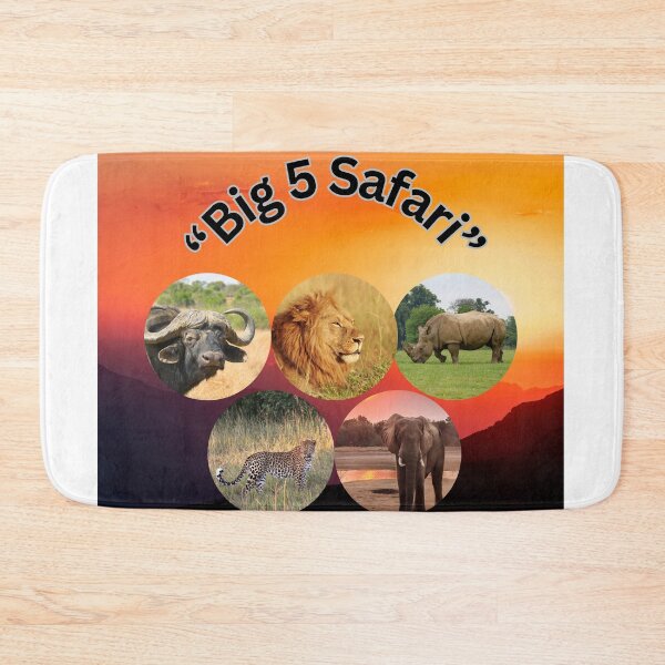 Item preview, Big 5 Safari designed and sold by Emporium-bliss.