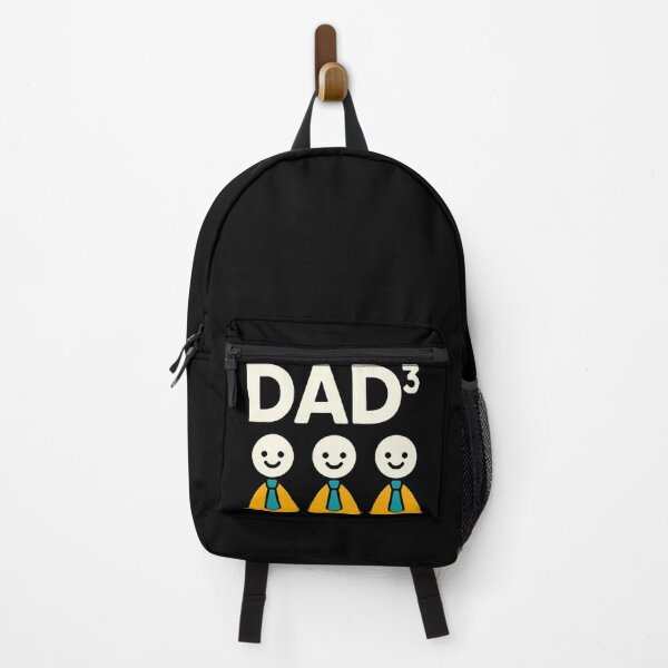 Item preview, Dad Cubed – Cute and Funny Fathers Day Design with Three Dads Icons designed and sold by jelonkaa.