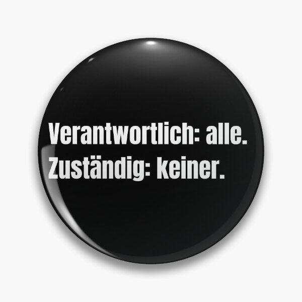 Item preview, Responsible: everyone. Responsible: no one. – minimalist typography T-shirt | funny saying | office humor designed and sold by SherryDesignsDE.