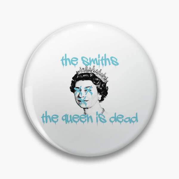 Item preview, The Smiths, The Queen is dead  (blue text) designed and sold by Manchester Design Studio.