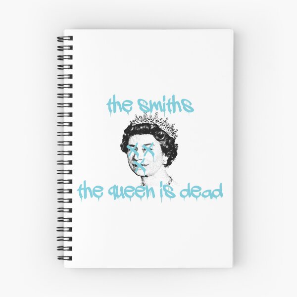 Item preview, The Smiths, The Queen is dead  (blue text) designed and sold by Manchester Design Studio.
