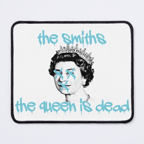 Item preview, The Smiths, The Queen is dead (blue text) designed and sold by Manchester Design Studio.