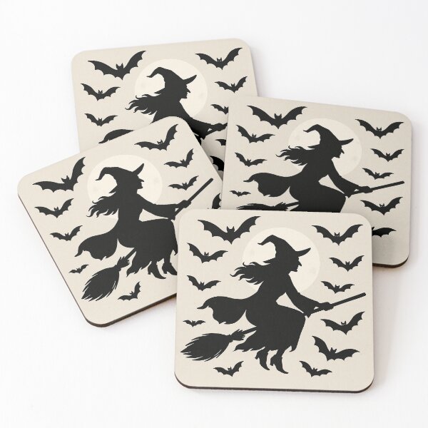 Item preview, Flight of Shadows: Witch and Her Night Flock designed and sold by PaternHouse.