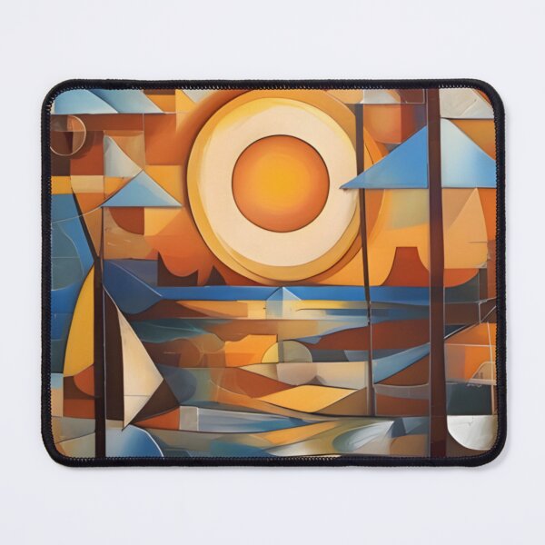 Artikelvorschau, cubist landscape - Landschaft kubistischer Stil entworfen und verkauft von issabild.