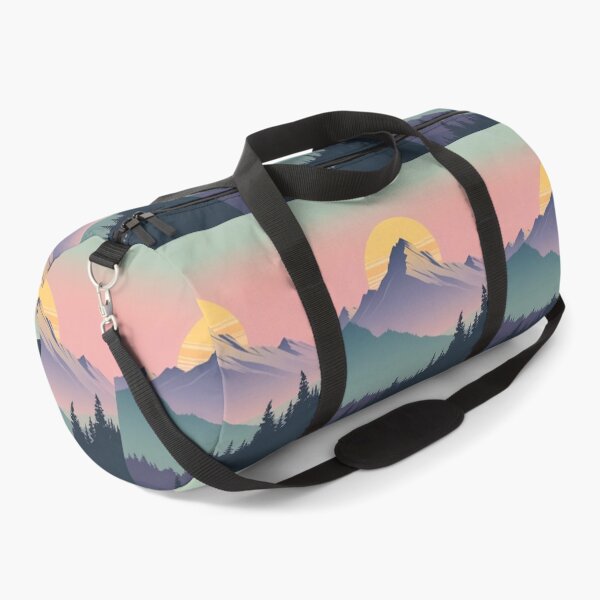 Item preview, Stunning Mountain Sunset Art Print designed and sold by Pigmentra.