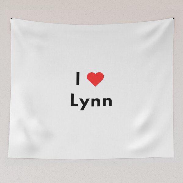Item preview, I Heart Lynn Name Lettering designed and sold by ali571.