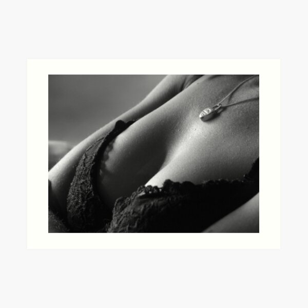 black bra Art Print