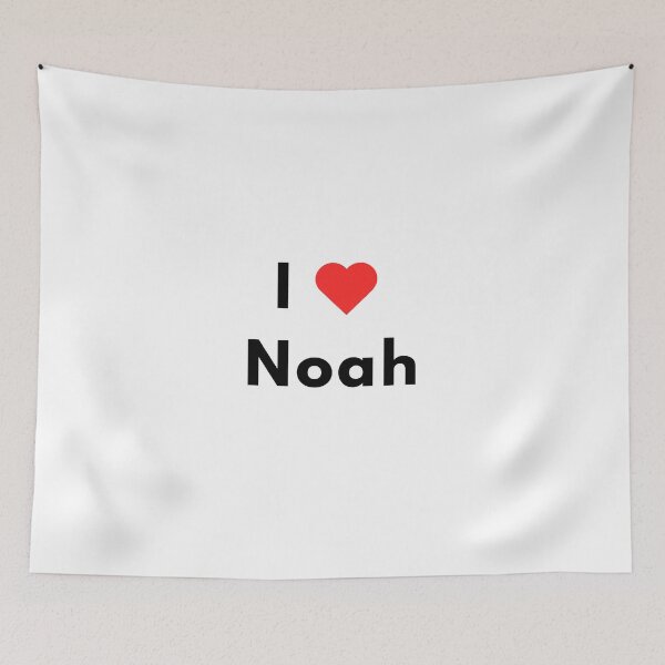 Item preview, I Heart Noah Name Lettering designed and sold by ali571.