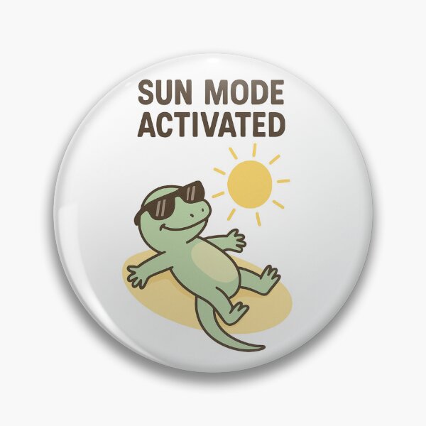 Item preview, Lizard Meme Sun Mode Activated designed and sold by Ketsuruii shop.