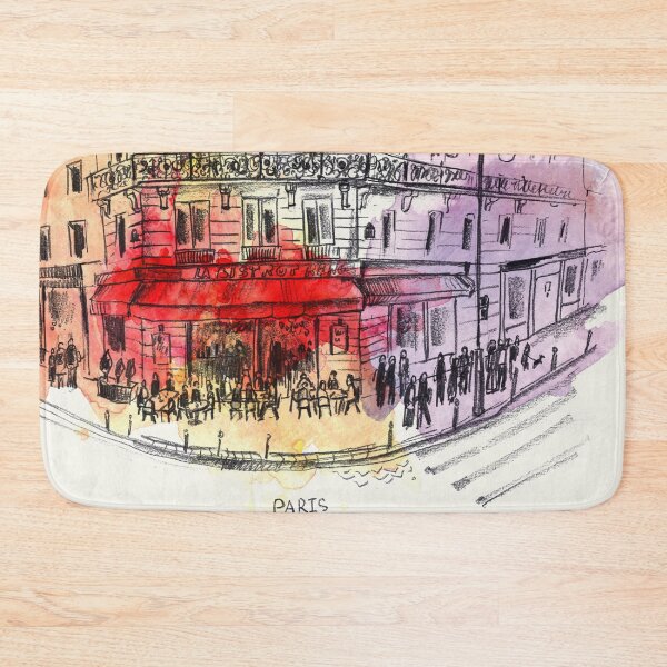 Item preview, Paris city street designed and sold by bokasin.