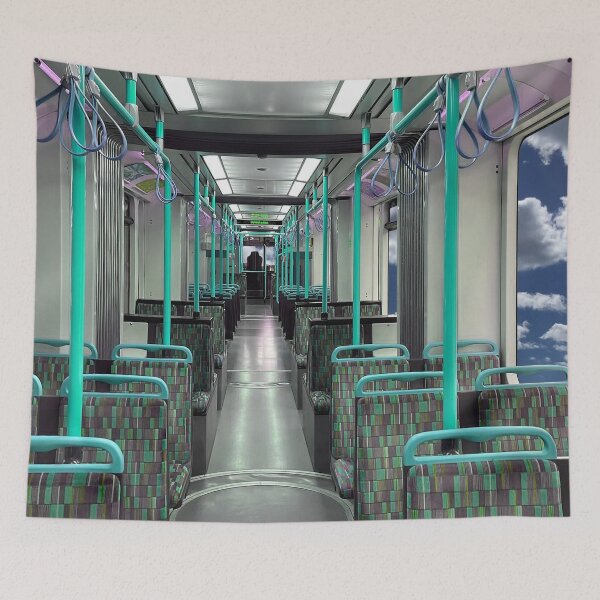Artikelvorschau, Liminal Space Sky Bus entworfen und verkauft von Mischief and Musings.