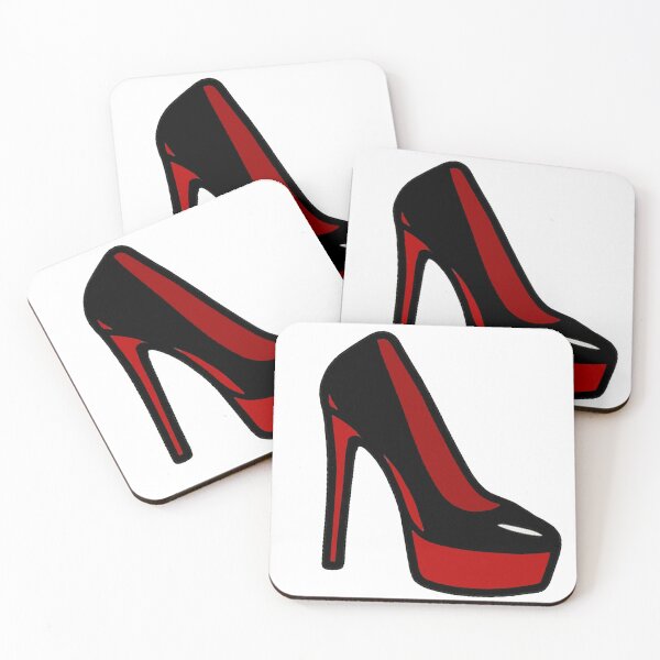 Artikelvorschau, Roter High Heel entworfen und verkauft von FarieArt.