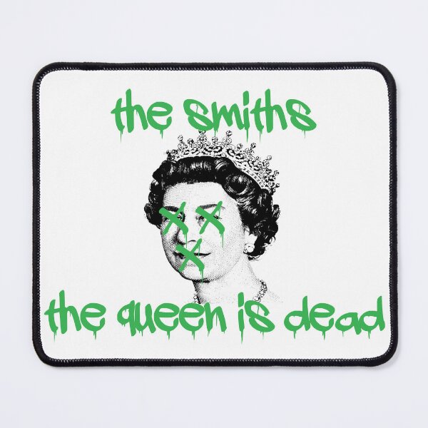 Item preview, The Smiths, The Queen is dead (green text) designed and sold by Manchester Design Studio.