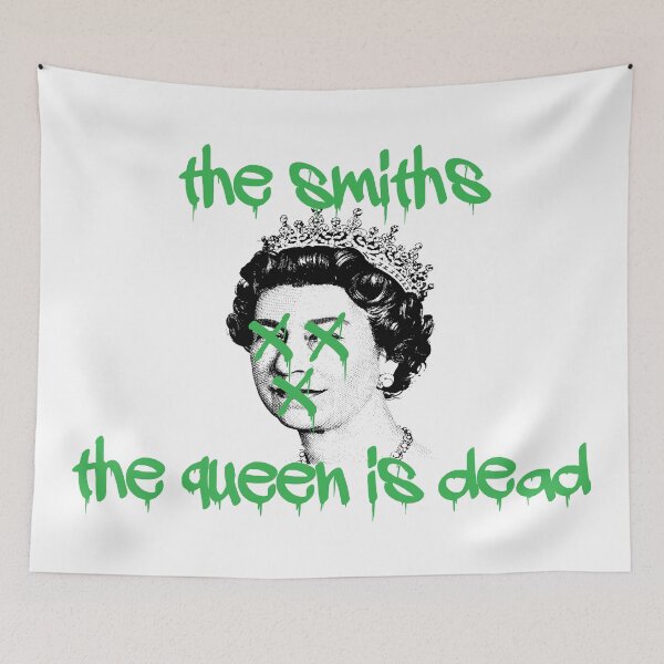 Item preview, The Smiths, The Queen is dead  (green text) designed and sold by Manchester Design Studio.