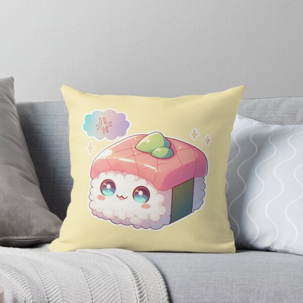 Item preview, Kawaii Sushi Manga Anime – Cute Chibi Japanese Food designed and sold by Sugar Wisdom .